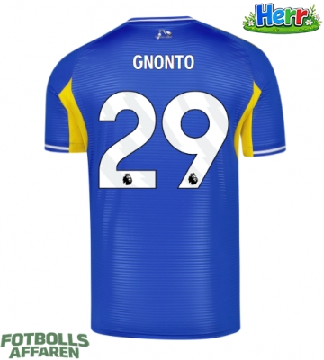 Leeds United Wilfried Gnonto #29 Bortatröja 2025-26 Kortärmad